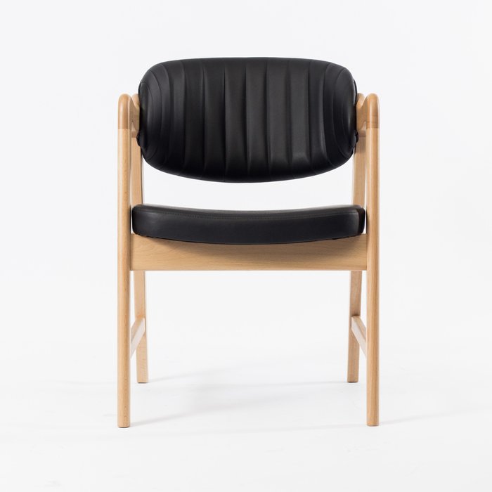 Стул Монтерей черно-бежевого цвета - купить Обеденные стулья по цене 25990