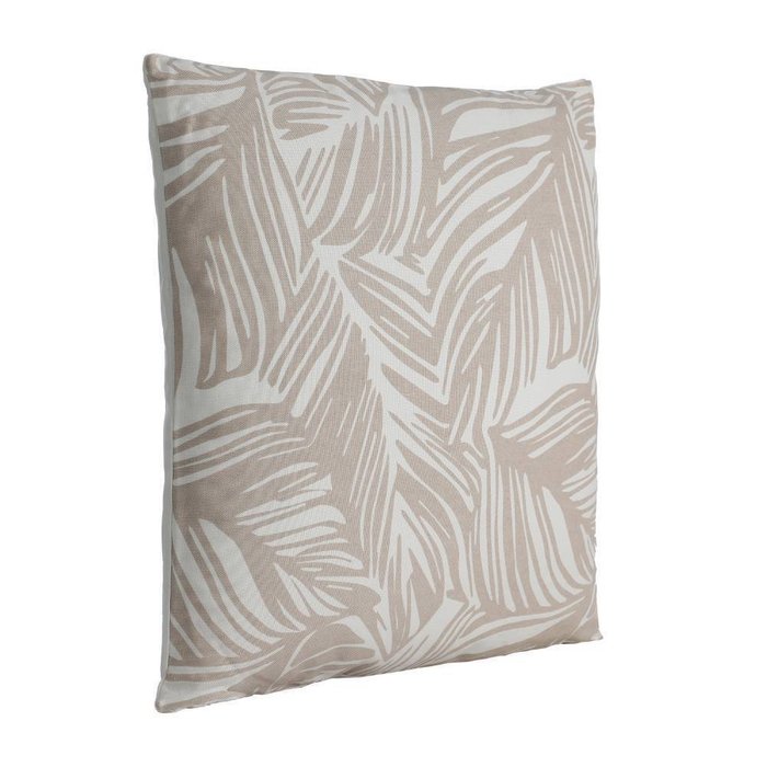 Подушка декоративная Chevery 45х45 бежевого цвета - купить Декоративные подушки по цене 2950