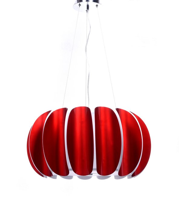 Подвесной светильник Bellmaria красного цвета