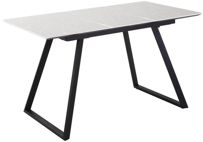 Стол обеденный раздвижной Пеле серого цвета