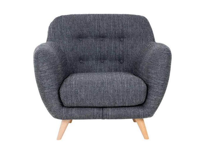 Кресло Loa серого цвета  - купить Интерьерные кресла по цене 19900.0