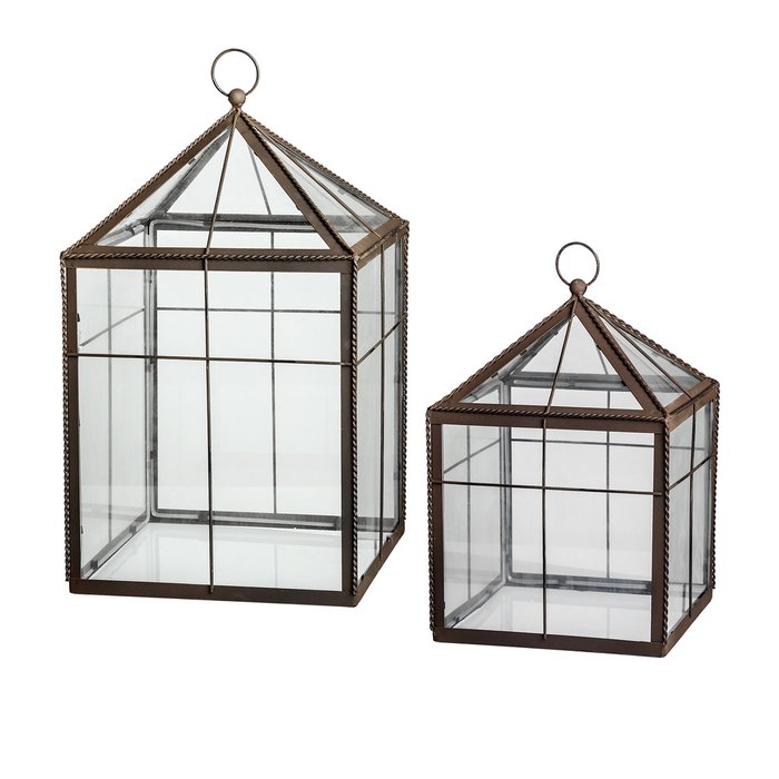 Флорариум стеклянный Greenhouse Маленький - купить Декоративные предметы по цене 8925.0