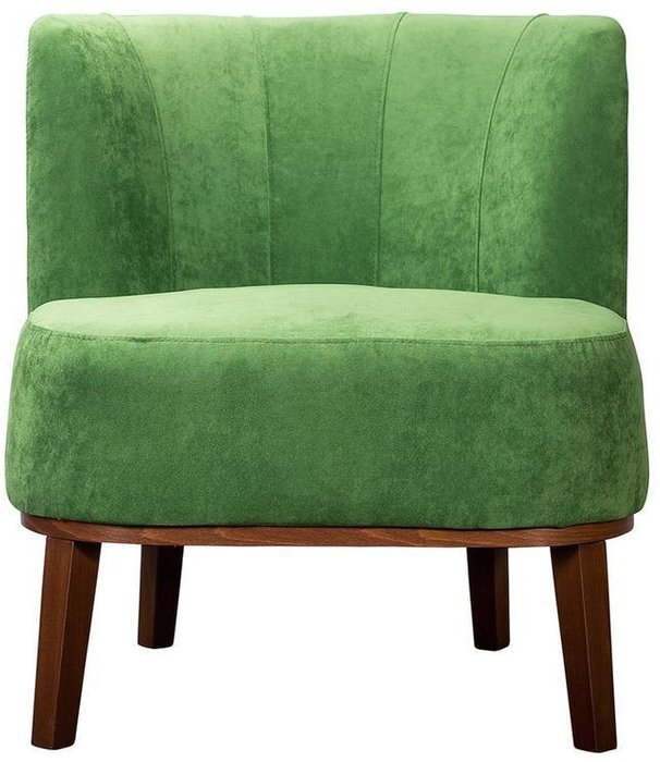 Кресло Шафран Эко зеленого цвета - лучшие Интерьерные кресла в INMYROOM