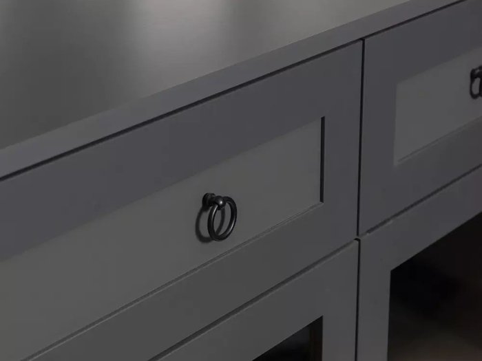 Композиция для гостиной Caprio g3 из дерева и стекла  - купить Гостиные гарнитуры по цене 108200.0