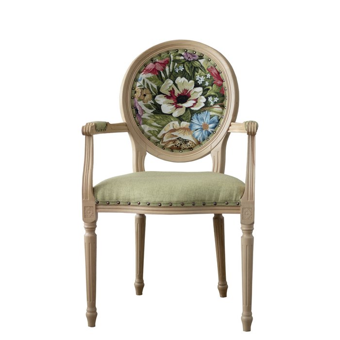 Кресло Лилия с каркасом из массива бука - купить Обеденные стулья по цене 23400.0