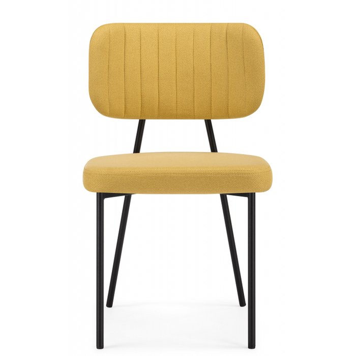 Обеденный стул Вакао желтого цвета - купить Обеденные стулья по цене 4990.0