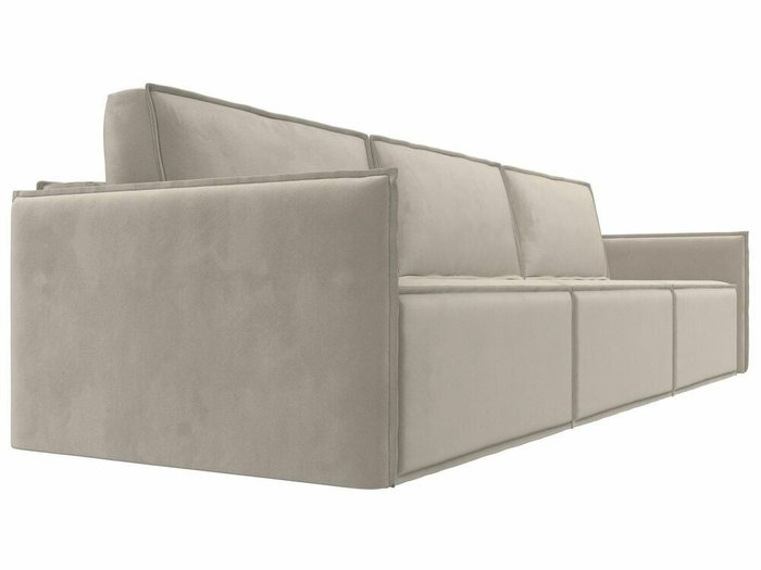 Прямой диван-кровать Либерти лонг бежевого цвета - лучшие Прямые диваны в INMYROOM