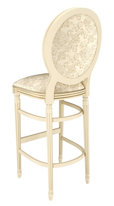 Барный стул Астория цвета слоновой кости - купить Барные стулья по цене 57204.0