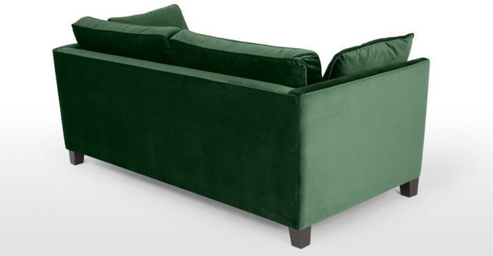 Трехместный раскладной диван Wolsly зеленый - лучшие Прямые диваны в INMYROOM