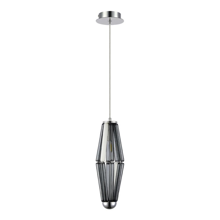 Светильник подвесной ST-Luce Хром/Дымчатый G9 1*5W 4000K CIARA - купить Подвесные светильники по цене 9400.0