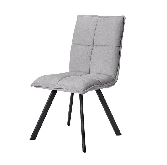 Обеденный стул светло-серого цвета