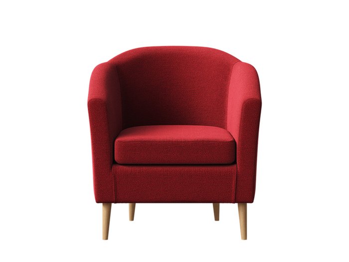 Кресло для отдыха Тунне бордового цвета - купить Интерьерные кресла по цене 9999.0