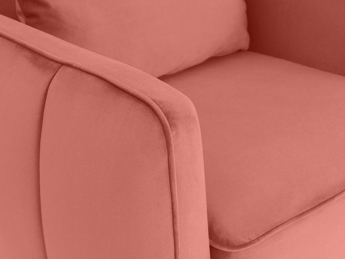 Кресло Amsterdam кораллового цвета - лучшие Интерьерные кресла в INMYROOM