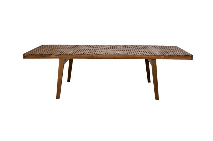 Раздвижной обеденный стол Mona коричневого цвета - купить Садовые столы по цене 80990