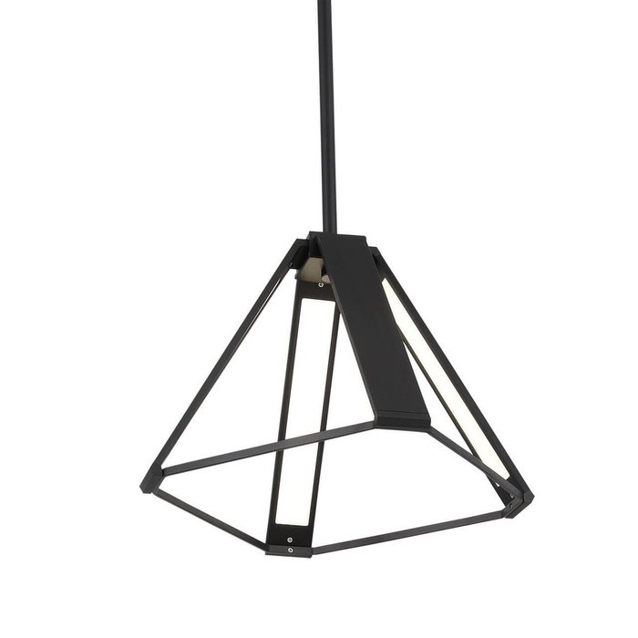 Подвесной светодиодный светильник Pialeto черного цвета - купить Подвесные светильники по цене 15390.0