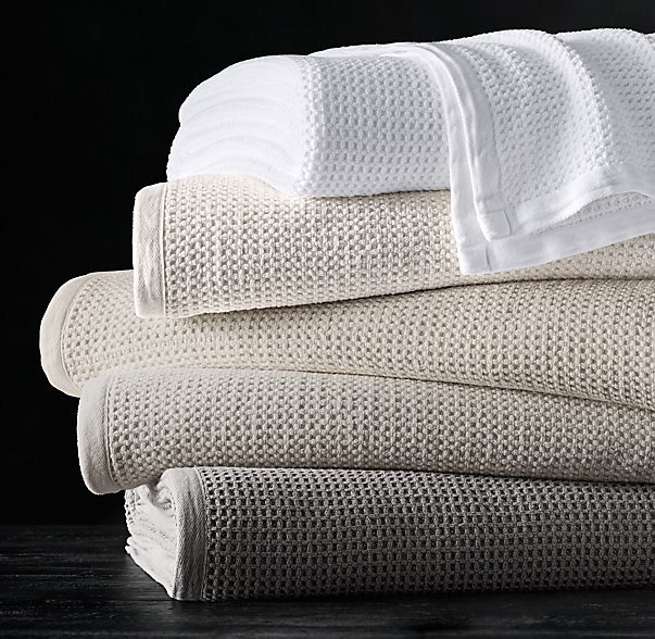Одеяло Chunky waffle weave cotton