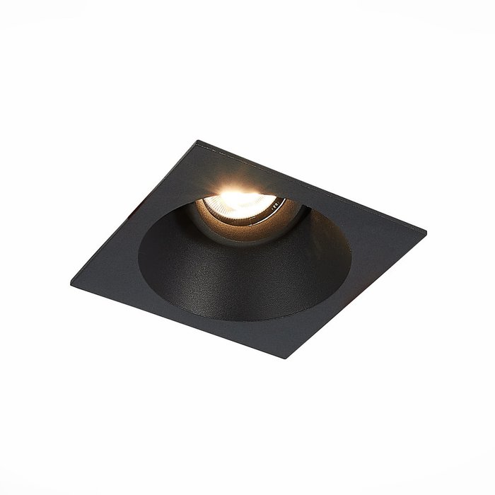 Встраиваемый светильник Grosi черного цвета - лучшие Встраиваемые споты в INMYROOM