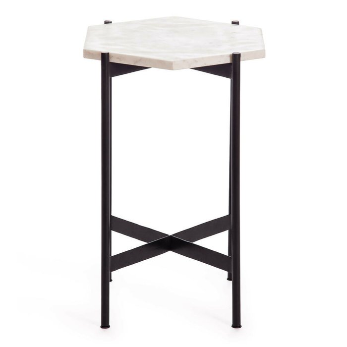 Столик кофейный Fendy с мраморной столешницей - купить Кофейные столики по цене 14710.0