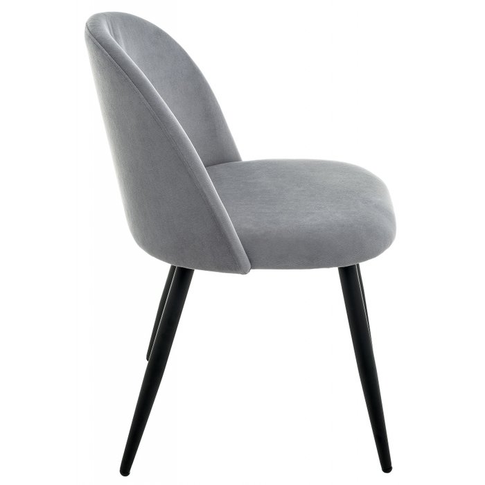 Обеденный стул Vels серого цвета - лучшие Обеденные стулья в INMYROOM