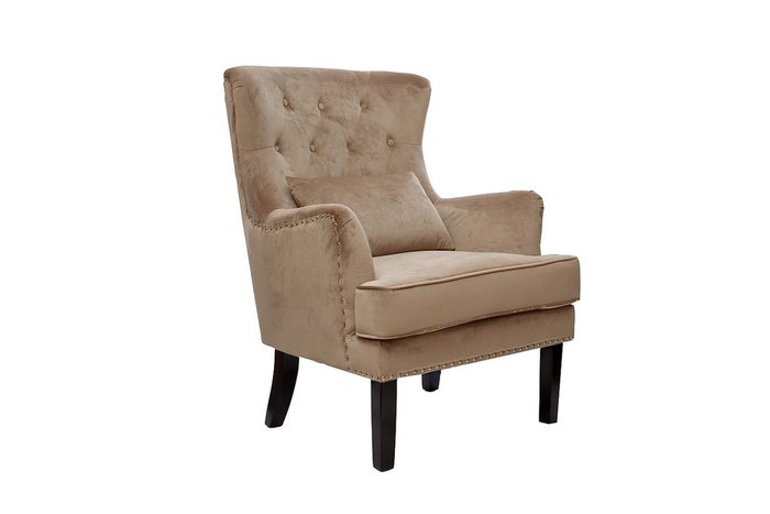 Кресло с подушкой велюровое  - купить Интерьерные кресла по цене 17856.0