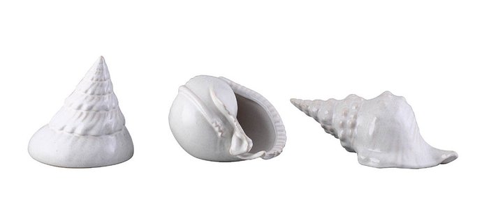 Предмет декора Marine Shells White I - лучшие Декоративные предметы в INMYROOM