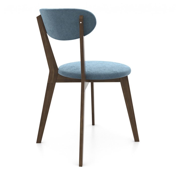 Стул Kolumbus синего цвета - лучшие Обеденные стулья в INMYROOM