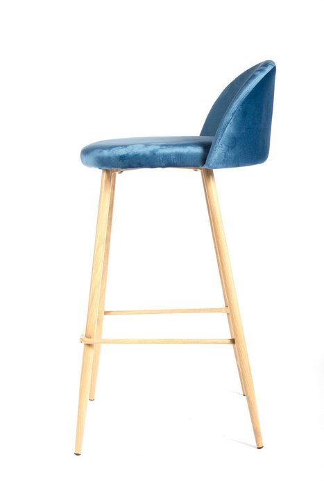 Барный стул Vivian синего цвета - лучшие Барные стулья в INMYROOM