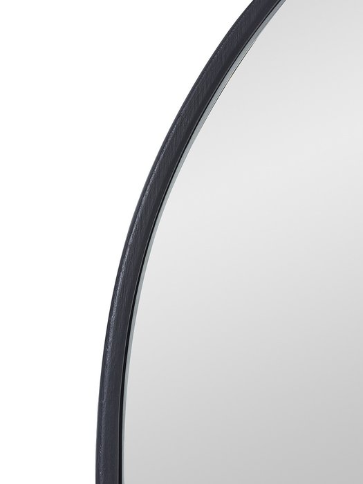 Настенное зеркало Kapsel XL в раме черного цвета - купить Настенные зеркала по цене 26700.0