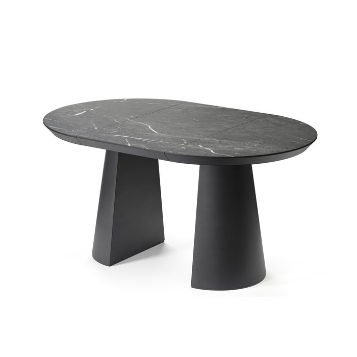 Обеденный стол раздвижной Каcтула ХL черного цвета - купить Обеденные столы по цене 173181.0