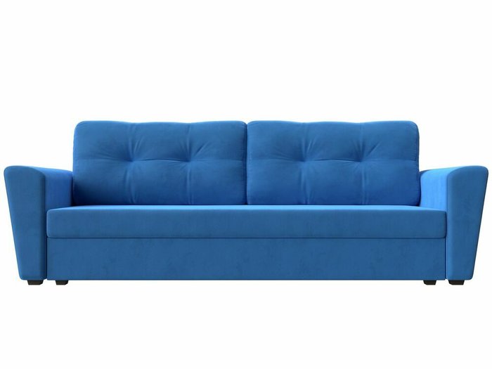 Диван-кровать Амстердам Лайт голубого цвета - купить Прямые диваны по цене 25999.0