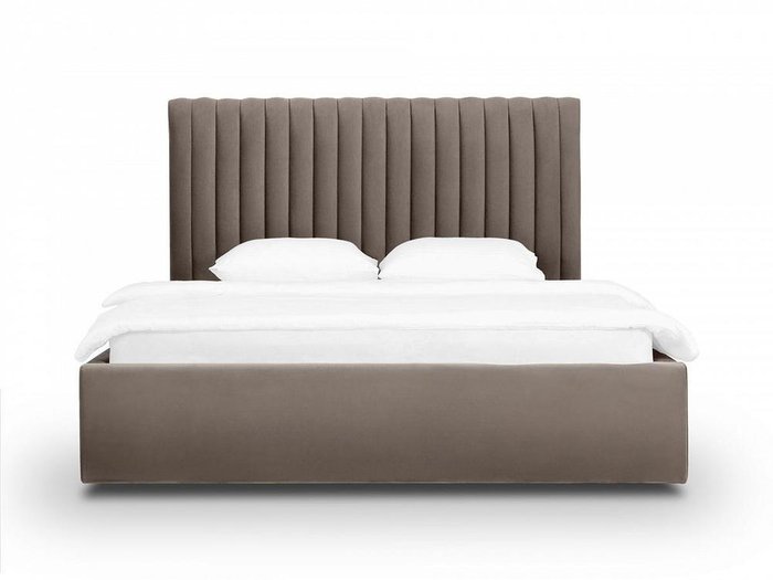 Кровать Dijon 180х200 коричневого цвета с подъемным механизмом - купить Кровати для спальни по цене 120690.0
