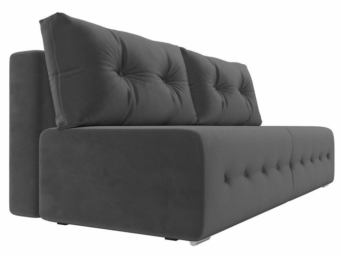 Прямой диван-кровать Лондон серого цвета - лучшие Прямые диваны в INMYROOM