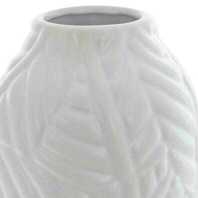 Керамическая ваза H25 белого цвета - купить Вазы  по цене 3115.0