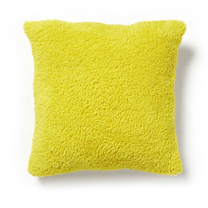 Подушка Capman из микрофибры желтого цвета