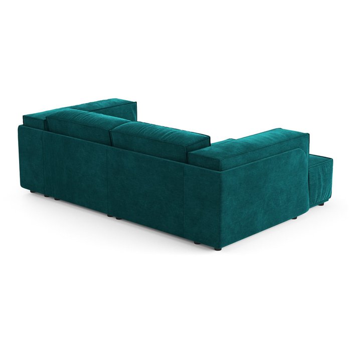Угловой диван Vento Classic темно-зеленого цвета - лучшие Угловые диваны в INMYROOM