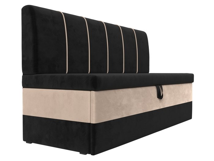 Диван-кровать Энигма черно-бежевого цвета - лучшие Прямые диваны в INMYROOM