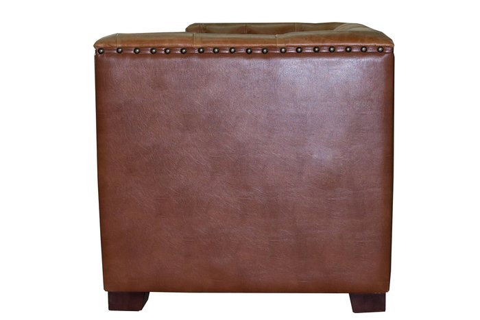 Двухместный диван Contatto коричневого цвета - лучшие Прямые диваны в INMYROOM
