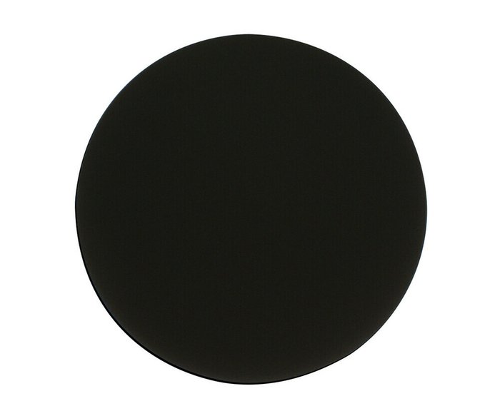 Настенный светодиодный светильник Затмение черного цвета
