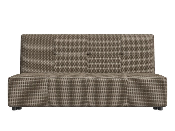 Прямой диван-кровать Зиммер бежево-коричневого цвета - купить Прямые диваны по цене 23999.0