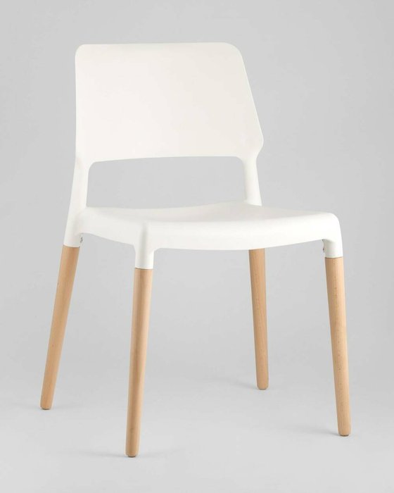 Стул Bistro белого цвета - купить Обеденные стулья по цене 5990.0