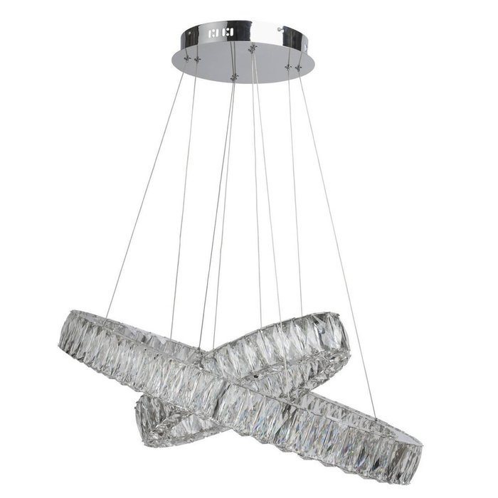Светодиодный светильник Chiaro Гослар с декоративным плафоном из хрусталя