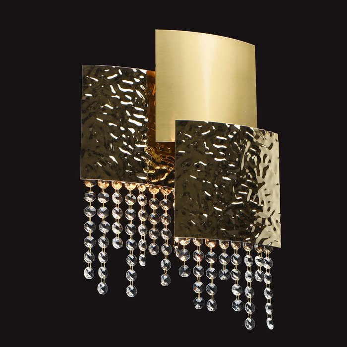 Настенный светильник Кармен золотого цвета - лучшие Бра и настенные светильники в INMYROOM