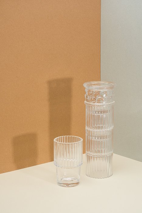 Набор из 4 стеклянных бокалов Doiy hestia прозрачный - лучшие Бокалы и стаканы в INMYROOM