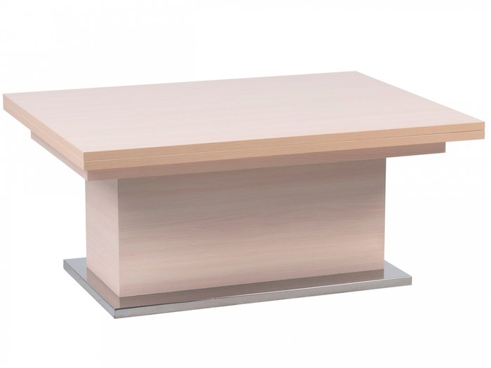 Обеденный раскладной стол-трансформер Slide LT цвета выбеленный дуб - купить Обеденные столы по цене 39490.0