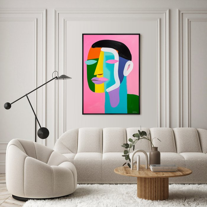 Репродукция картины The Mask collection, No 4, 2024г. - лучшие Картины в INMYROOM