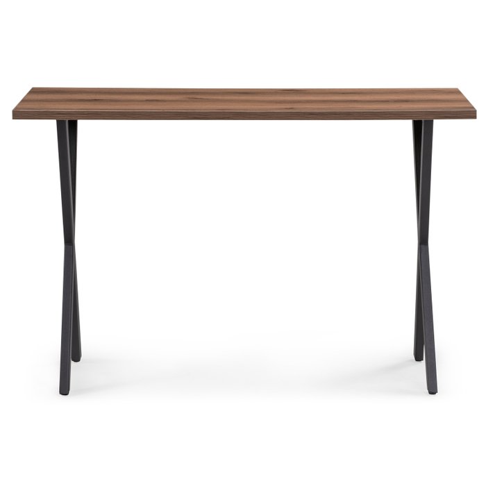 Обеденный стол Алеста Лофт темно-коричневого цвета - купить Обеденные столы по цене 4870.0
