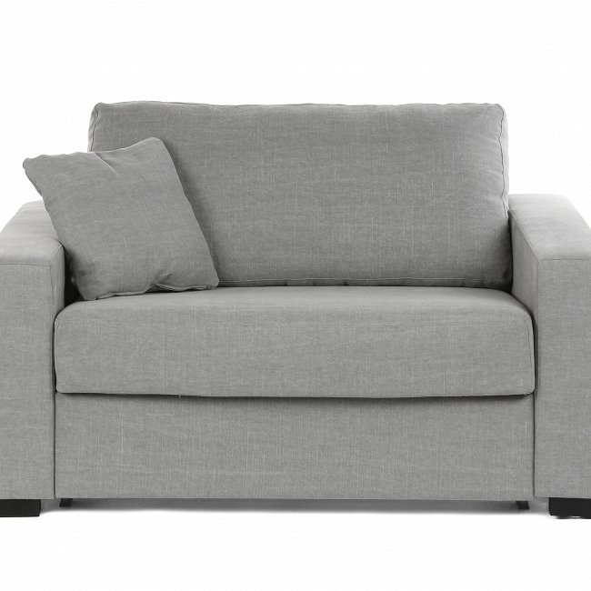 Кресло-кровать Lukas серого цвета