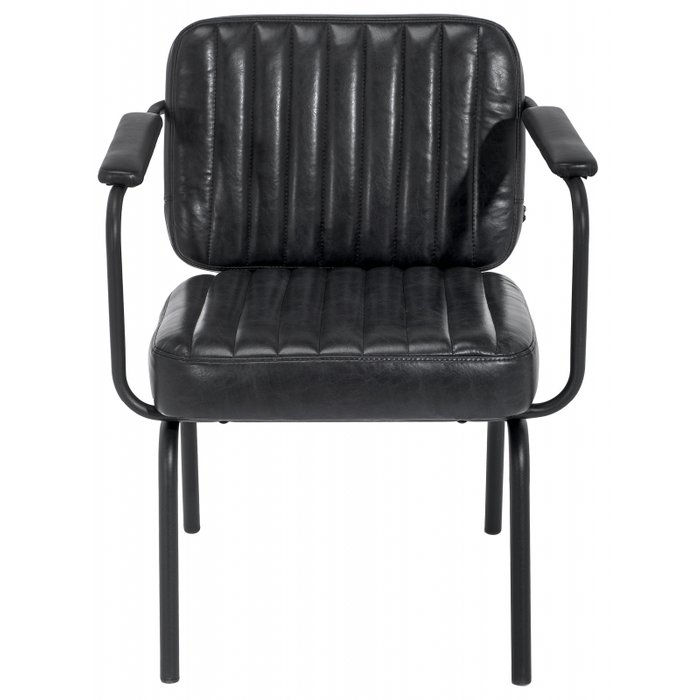 Стул Jack dark grey с подлокотниками  - купить Обеденные стулья по цене 11770.0