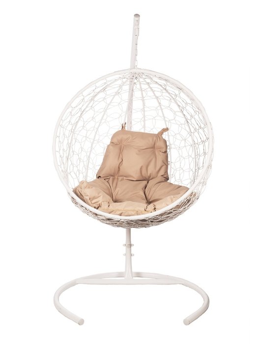 Кресло подвесное Kokos белого цвета - купить Садовые кресла по цене 12300.0