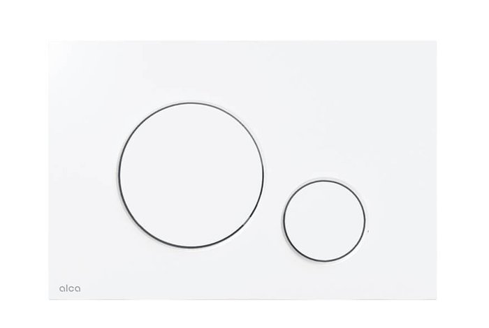 Система инсталляции для унитазов AlcaPlast с кнопкой белого цвета - купить Инсталляции для унитаза по цене 28183.0